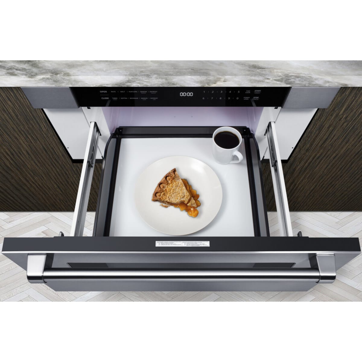 Summit - 30" Wide Built-In Drawer Microwave - MDR30SS Summit - 30" Wide Built-In Drawer Microwave - MDR30SS