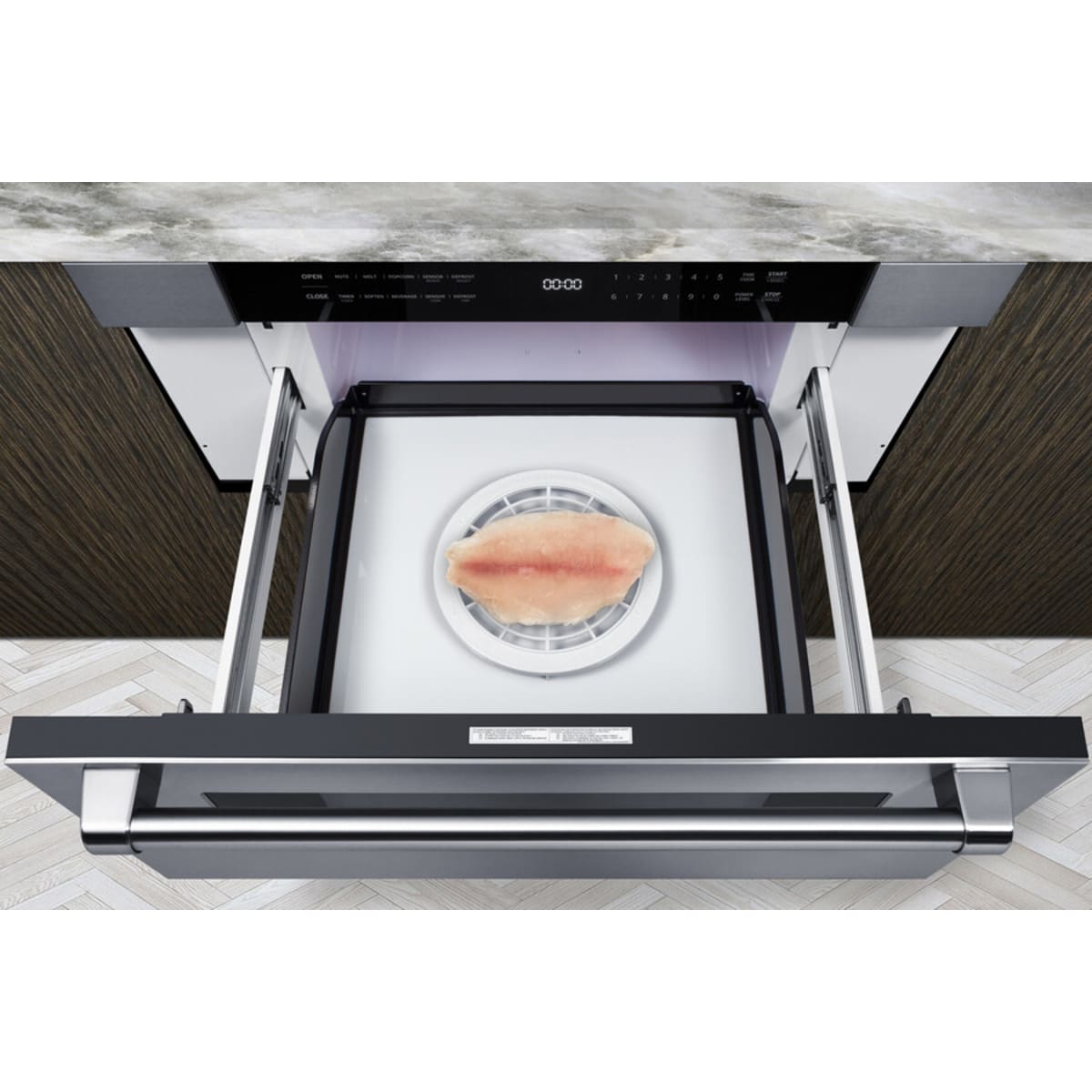 Summit - 30" Wide Built-In Drawer Microwave - MDR30SS Summit - 30" Wide Built-In Drawer Microwave - MDR30SS