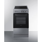 Summit - 20" wide smooth-top electric range in stainless steel - REXT20SS Summit - 20" wide smooth-top electric range in stainless steel - REXT20SS