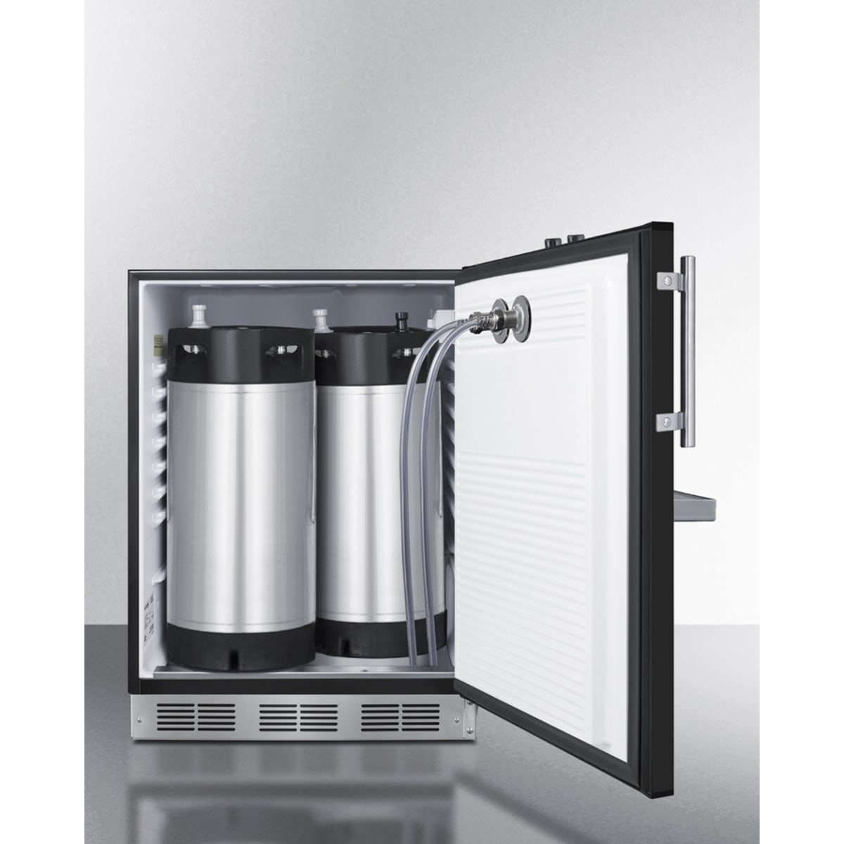 Summit - Built-in undercounter ADA height front tap coffee kegerator for commercial or home use - SBC58BFRTPCFADA Summit - Built-in undercounter ADA height front tap coffee kegerator for commercial or home use - SBC58BFRTPCFADA