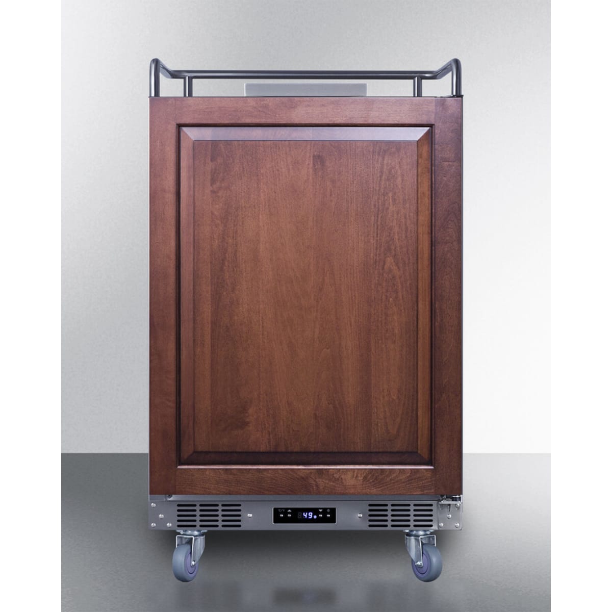 Summit - Built-in commercially approved kegerator with panel-ready door, no tap kit included - SBC682NKPNR Summit - Built-in commercially approved kegerator with panel-ready door, no tap kit included - SBC682NKPNR
