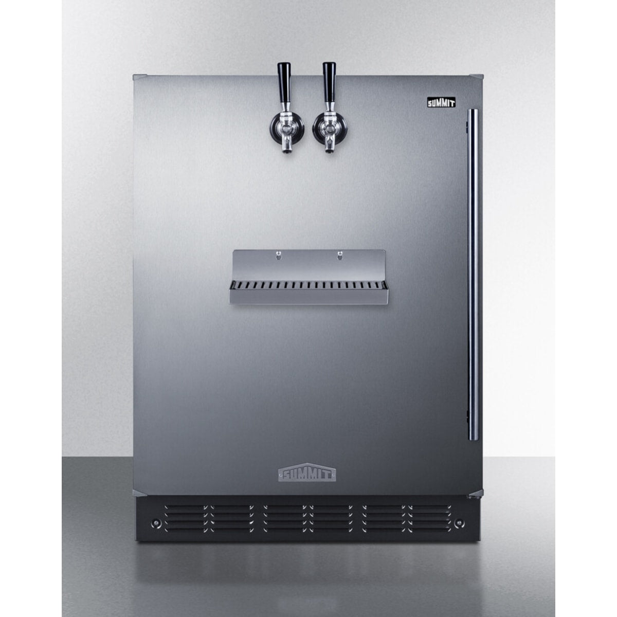Summit - Built-in undercounter ADA height front tap coffee kegerator for commercial or home use - SBC7BRSFRTPCFADA Summit - Built-in undercounter ADA height front tap coffee kegerator for commercial or home use - SBC7BRSFRTPCFADA