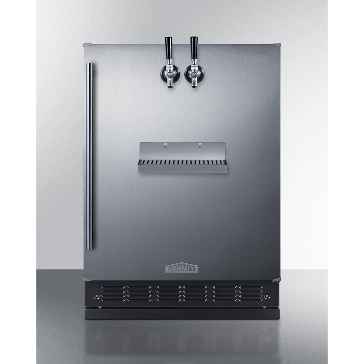 Summit - Built-in undercounter front tap coffee kegerator for commercial or home use - SBC7BRSFRTPCF Summit - Built-in undercounter front tap coffee kegerator for commercial or home use - SBC7BRSFRTPCF