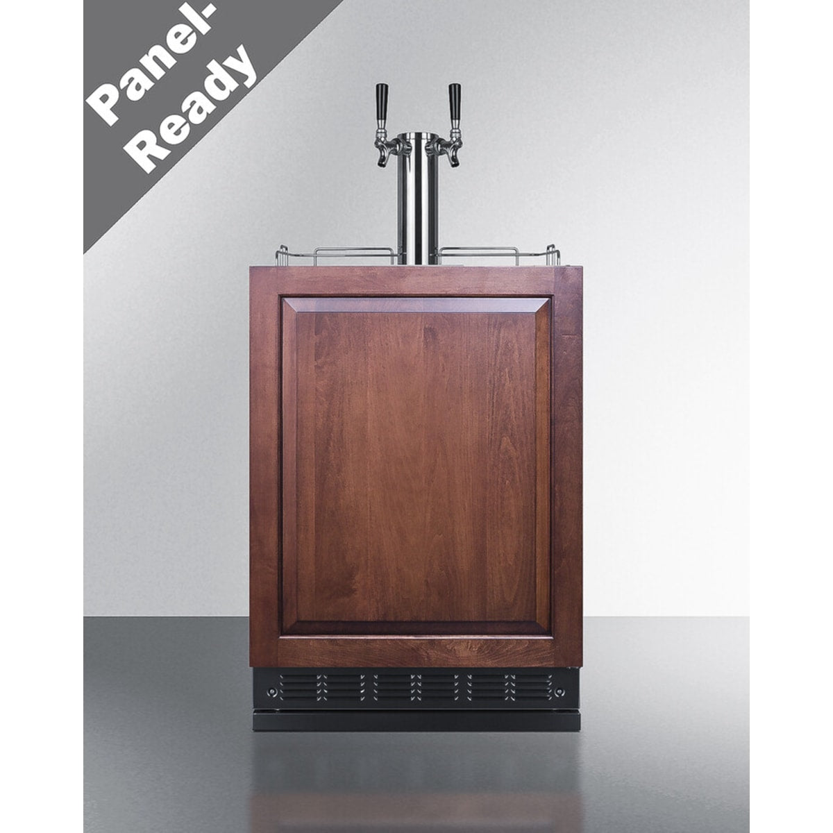 Summit - Commercial dual tap kegerator designed for built-in applications - SBC7BRSIF Summit - Commercial dual tap kegerator designed for built-in applications - SBC7BRSIF