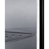 Summit - 24" wide frost-free undercounter freezer with glass door - SCF475 Summit - 24" wide frost-free undercounter freezer with glass door - SCF475