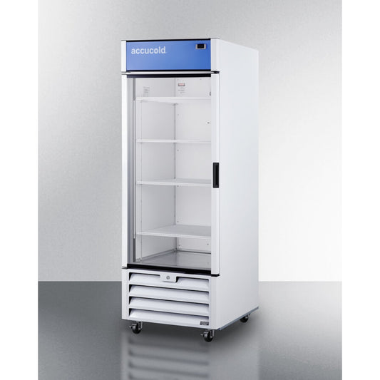 Summit - Full-sized glass door commercial beverage center - SCRR261GLH