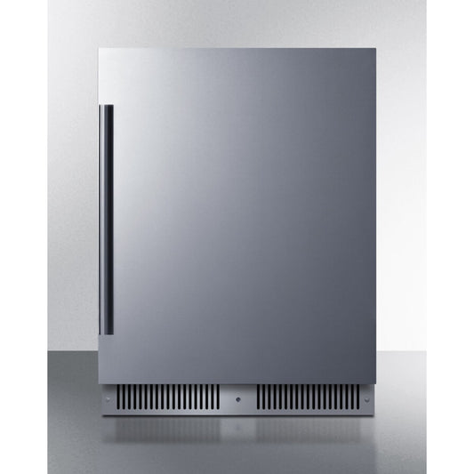 Summit - Shallow 18" deep 24" wide undercounter refrigerator - SDHR2444