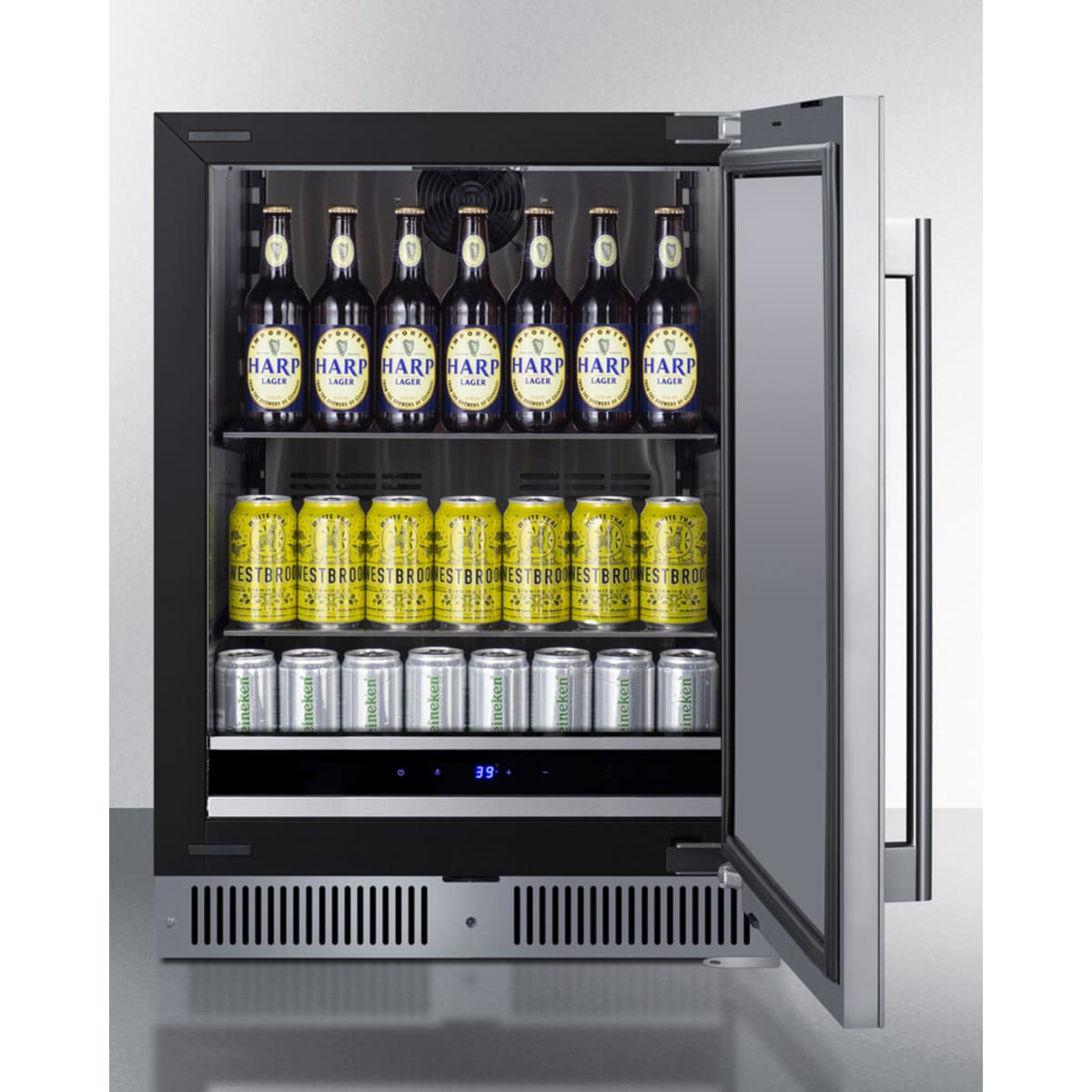 Summit - Shallow 18" deep 24" wide undercounter refrigerator - SDHR2444 Summit - Shallow 18" deep 24" wide undercounter refrigerator - SDHR2444