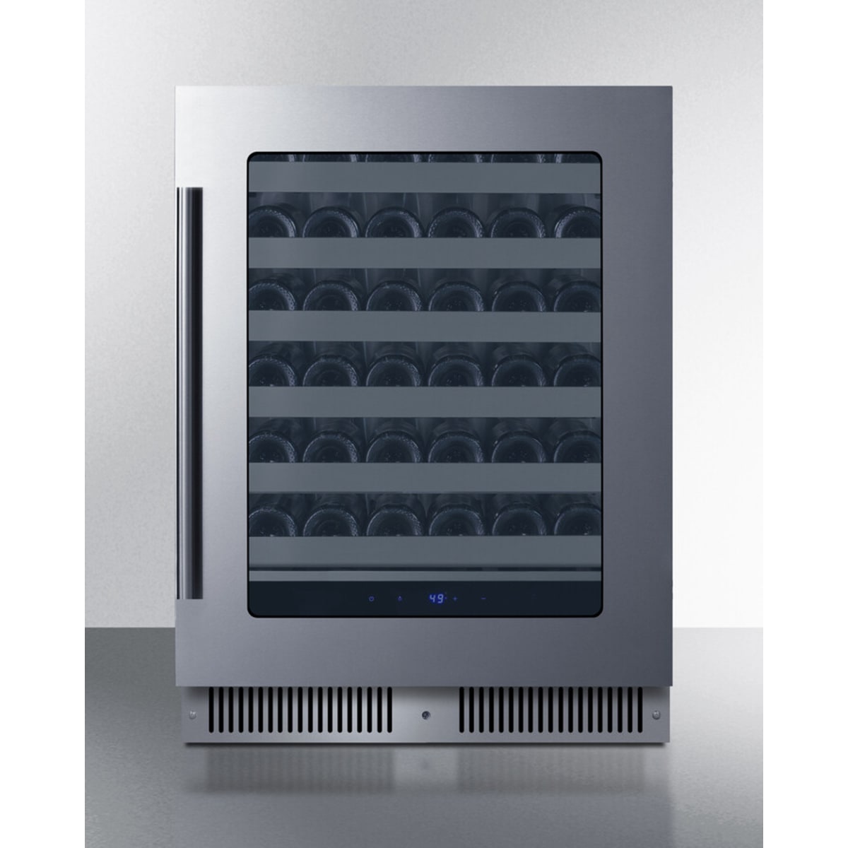 Summit - Shallow 18" deep 24" wide undercounter wine cellar - SDHW2442 Summit - Shallow 18" deep 24" wide undercounter wine cellar - SDHW2442