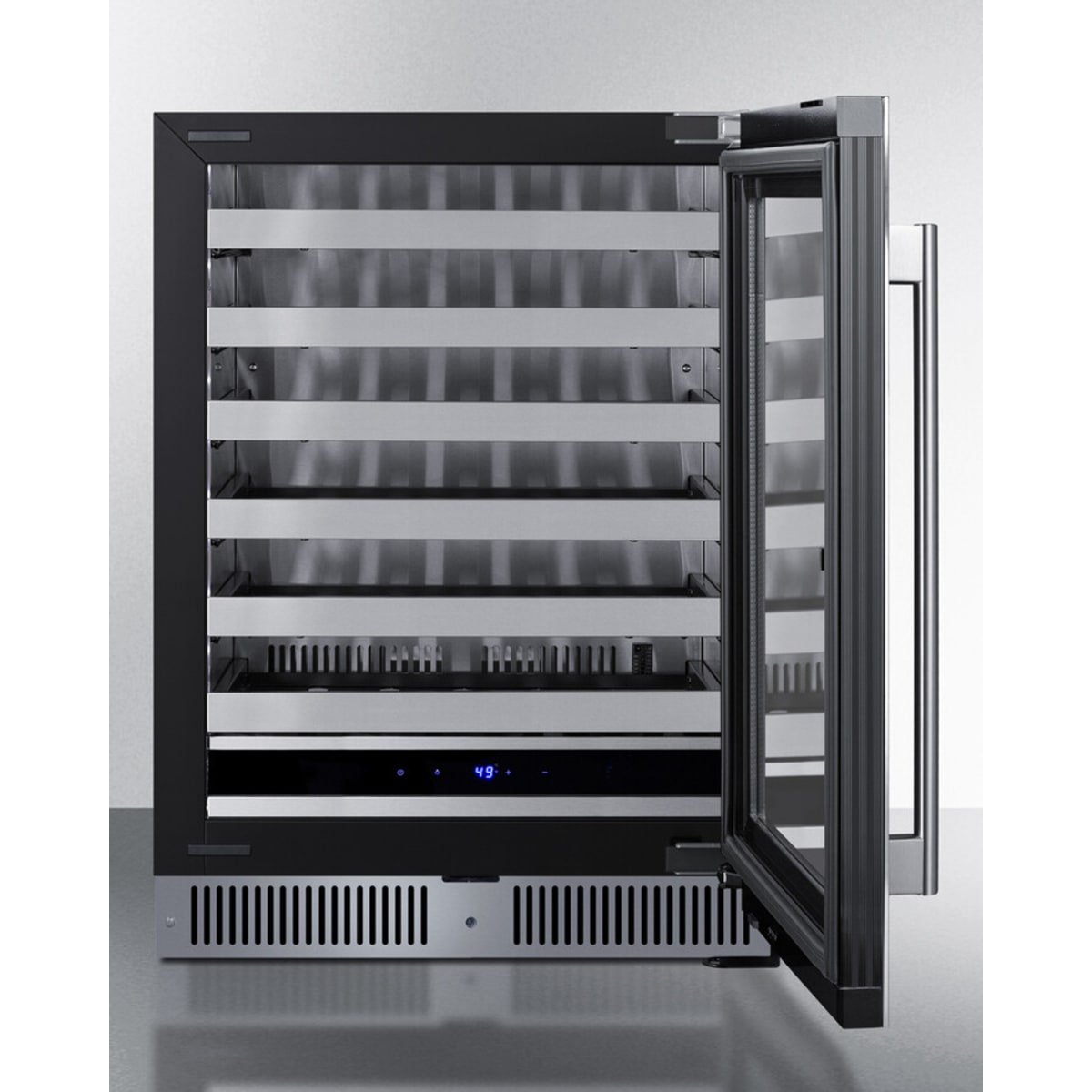 Summit - Shallow 18" deep 24" wide undercounter wine cellar - SDHW2442 Summit - Shallow 18" deep 24" wide undercounter wine cellar - SDHW2442