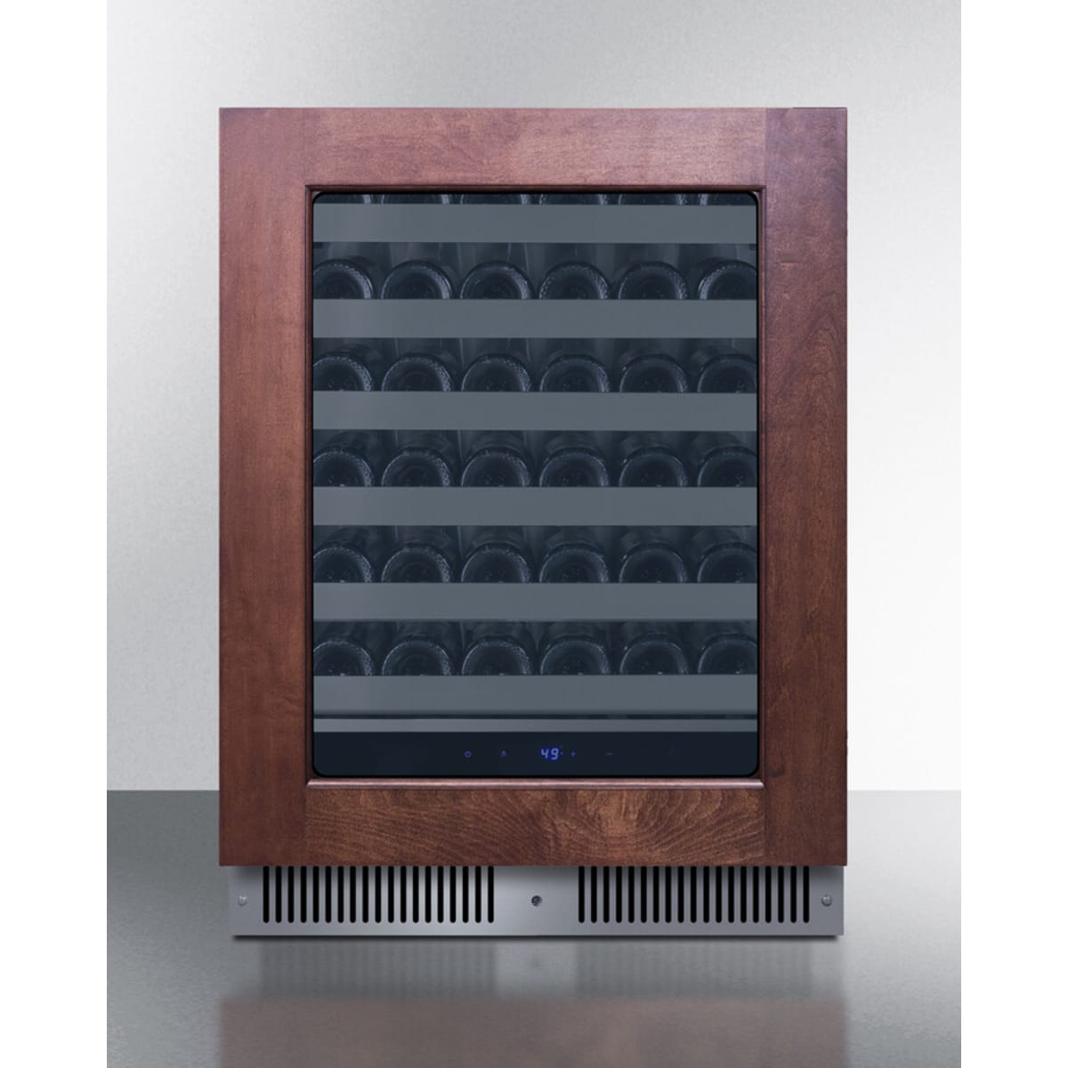 Summit - Shallow 18" deep 24" wide undercounter wine cellar - SDHW2442PNR Summit - Shallow 18" deep 24" wide undercounter wine cellar - SDHW2442PNR