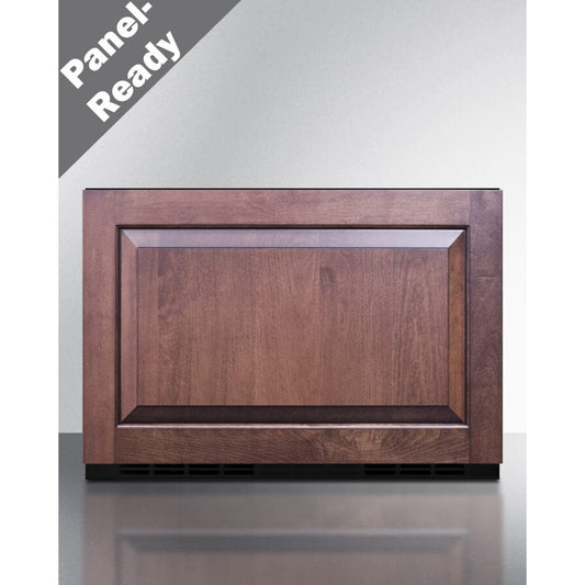 Summit - 24" wide single drawer bulit-in all-refrigerator for indoor or outdoor use with panel-ready front - SDR241OS