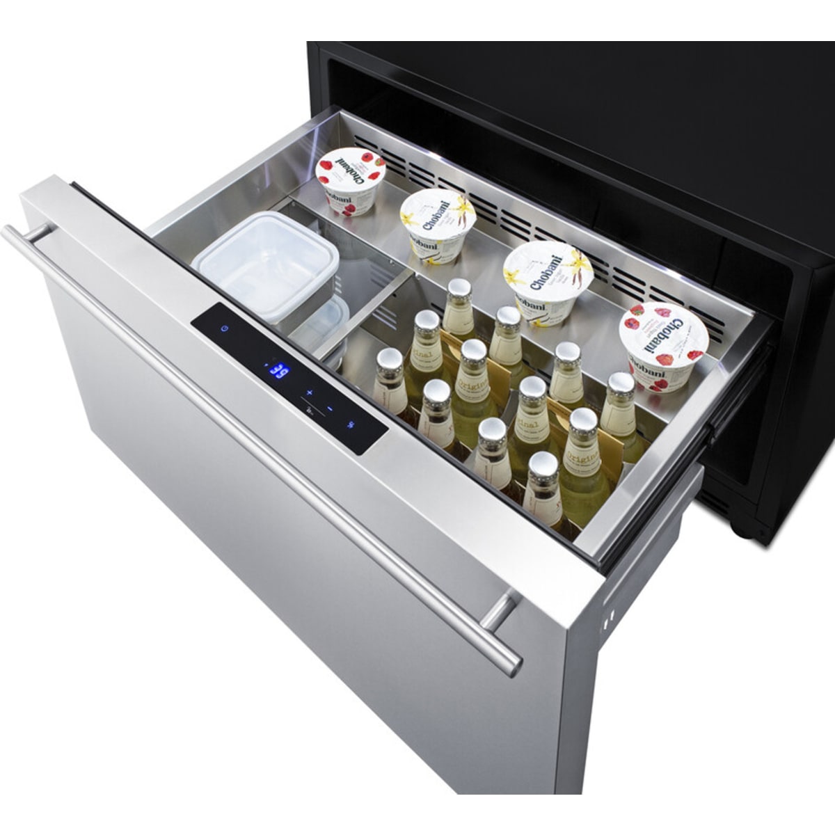 Summit - 30" wide single drawer bulit-in all-refrigerator for indoor or outdoor use with panel-ready front - SDR301OS Summit - 30" wide single drawer bulit-in all-refrigerator for indoor or outdoor use with panel-ready front - SDR301OS