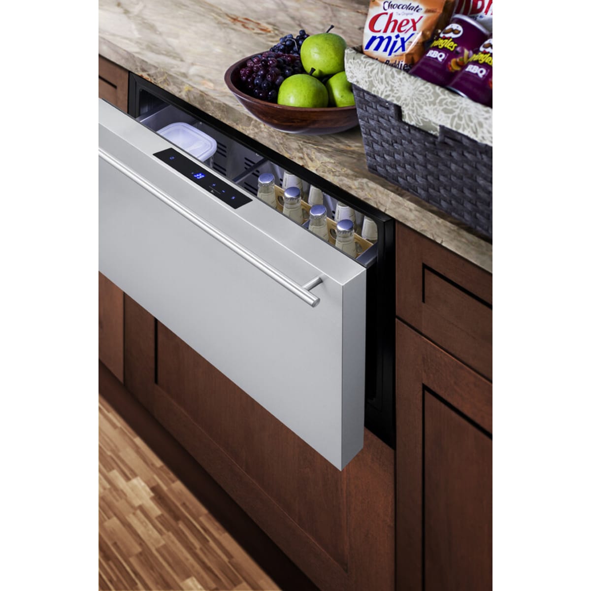 Summit - 30" wide single drawer bulit-in all-refrigerator for with panel-ready front - SDR30 Summit - 30" wide single drawer bulit-in all-refrigerator for with panel-ready front - SDR30