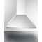 Summit - 30" wide European style convertible wall-mount range hood in stainless steel, ADA compliant - SEH1530SSADA