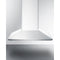 Summit - 30" wide European style convertible wall-mount range hood in stainless steel - SEH3630SS