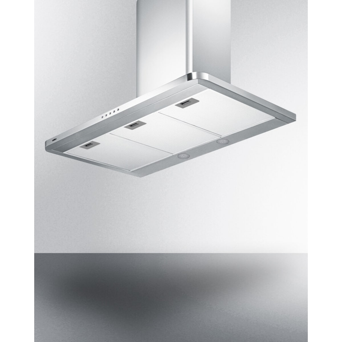 Summit - 36" wide European style convertible wall-mount range hood in stainless steel - SEH3636SS Summit - 36" wide European style convertible wall-mount range hood in stainless steel - SEH3636SS
