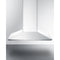 Summit - 36" wide European style convertible wall-mount range hood in stainless steel - SEH3636SS