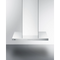 Summit - 24" wide European style convertible wall-mount range hood in stainless steel - SEH4624SS
