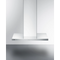 Summit - 30" wide European style convertible wall-mount range hood in stainless steel - SEH4630SSADA