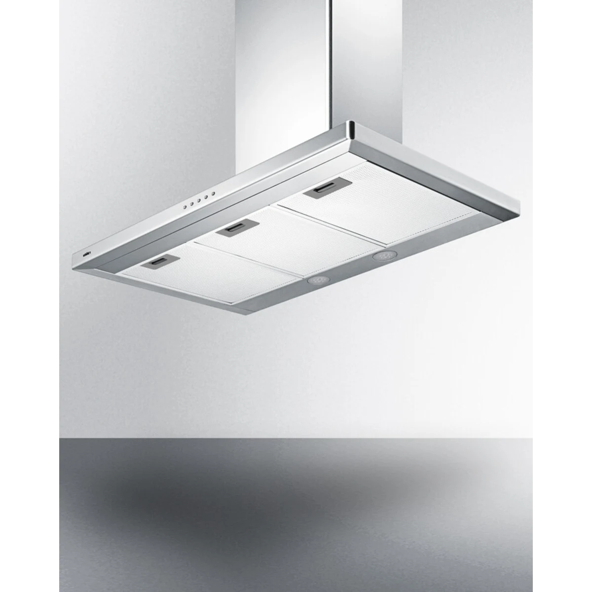 Summit - 36" wide European style convertible wall-mount range hood in stainless steel - SEH4636SSADA Summit - 36" wide European style convertible wall-mount range hood in stainless steel - SEH4636SSADA