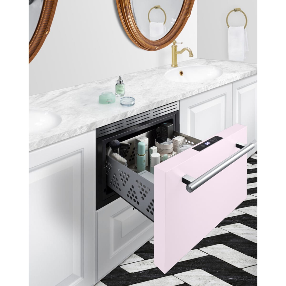 Summit - BeautiFridge single drawer cosmetics refrigerator - LX1DP Summit - BeautiFridge single drawer cosmetics refrigerator - LX1DP