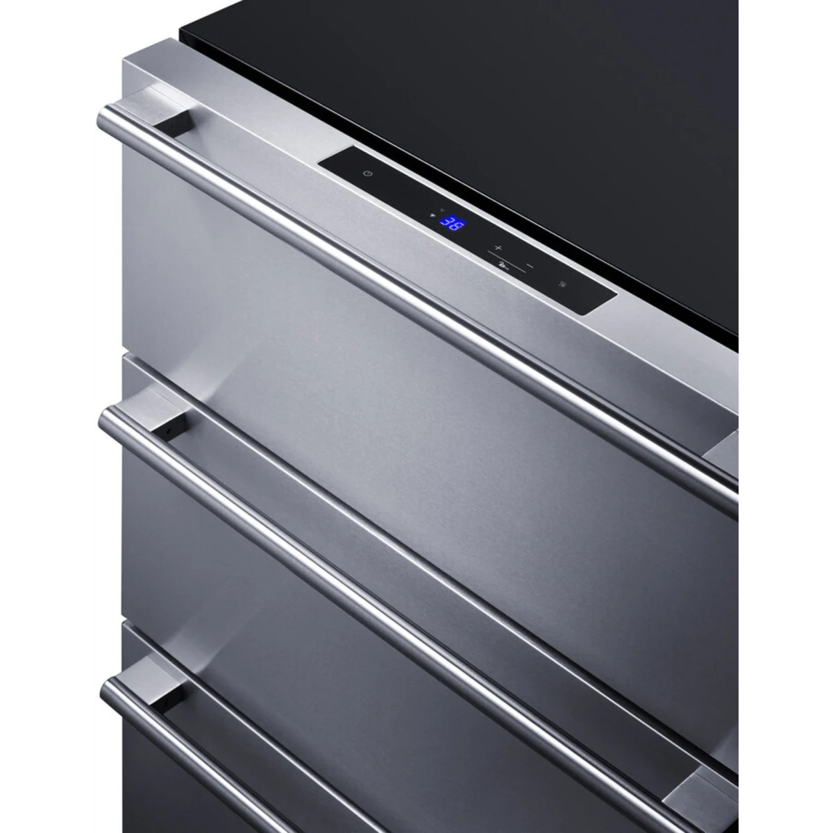 Summit - 24" wide 3-drawer undercounter all-refrigerator - SP6DS3D Summit - 24" wide 3-drawer undercounter all-refrigerator - SP6DS3D