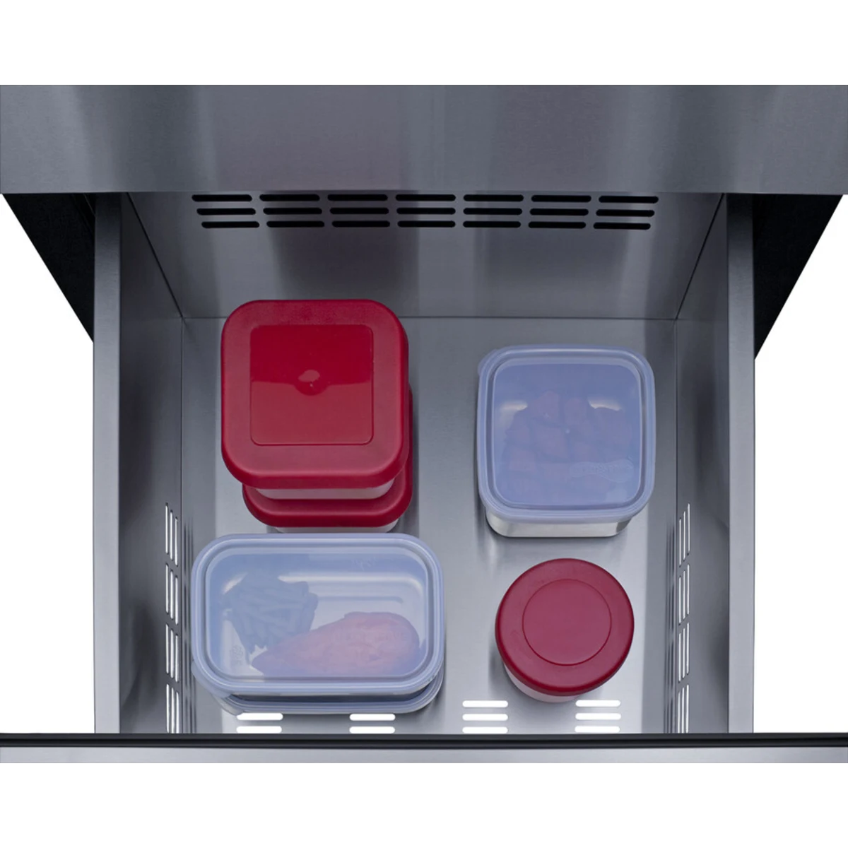 Summit - 24" wide 3-drawer undercounter all-refrigerator - SP6DS3D Summit - 24" wide 3-drawer undercounter all-refrigerator - SP6DS3D