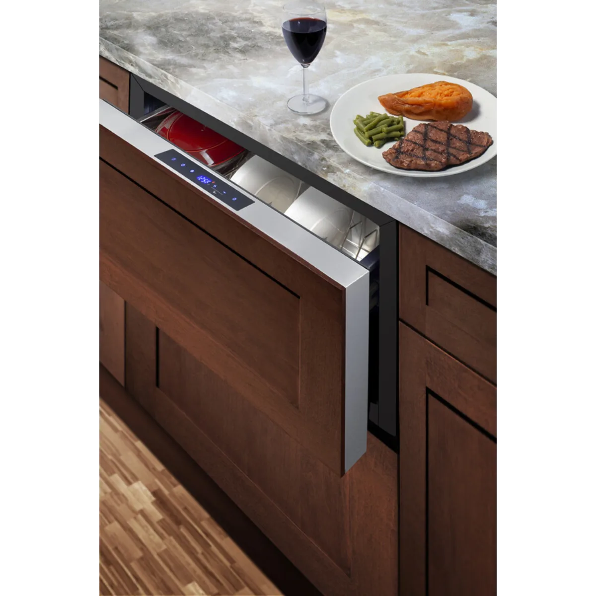Summit - 27" wide built-in undercounter outdoor all-refrigerator - SPR2700SS Summit - 27" wide built-in undercounter outdoor all-refrigerator - SPR2700SS