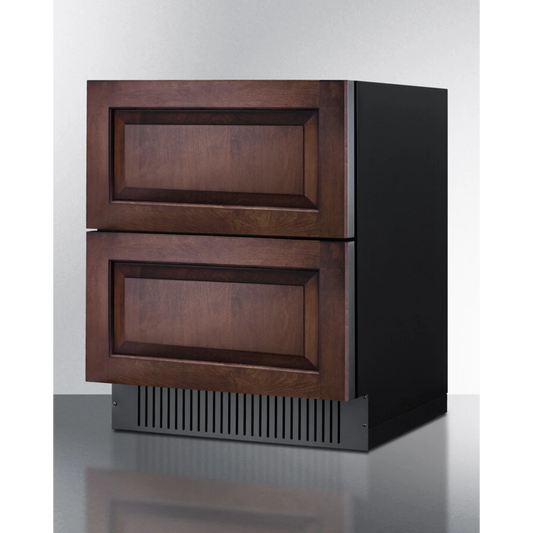 Summit - 27" wide built-in undercounter 2-drawer outdoor all-refrigerator - SPR275OS2DPNR