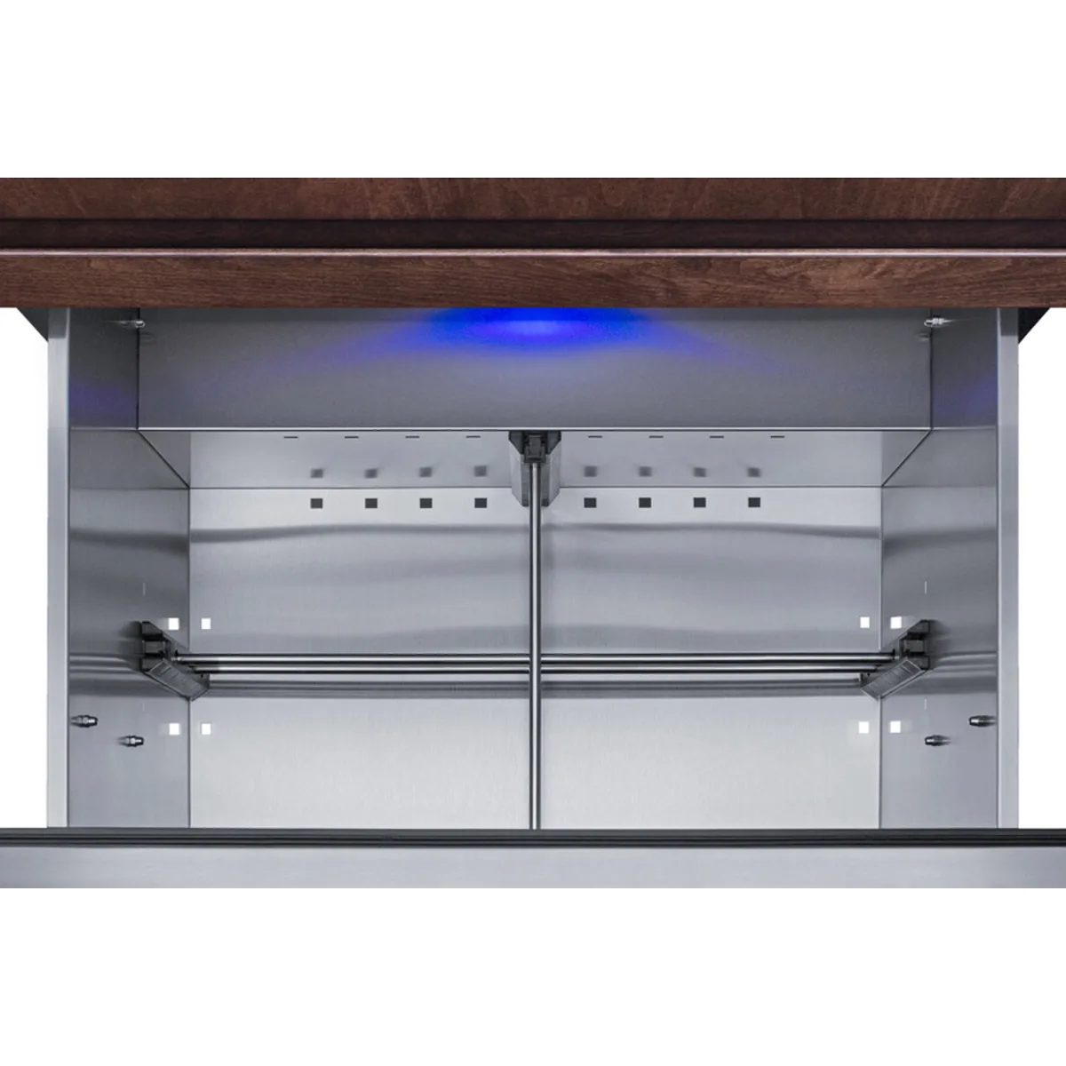 Summit - 27" wide built-in undercounter 2-drawer outdoor all-refrigerator - SPR275OS2DPNR Summit - 27" wide built-in undercounter 2-drawer outdoor all-refrigerator - SPR275OS2DPNR