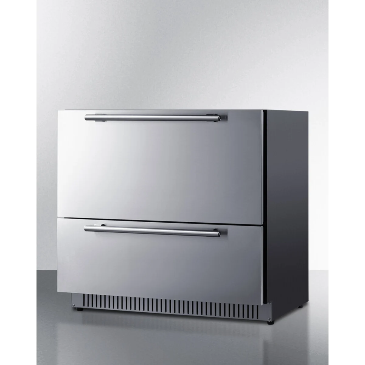 Summit - 36" wide built-in undercounter 2-drawer all-refrigerator - SPR36332D Summit - 36" wide built-in undercounter 2-drawer all-refrigerator - SPR36332D