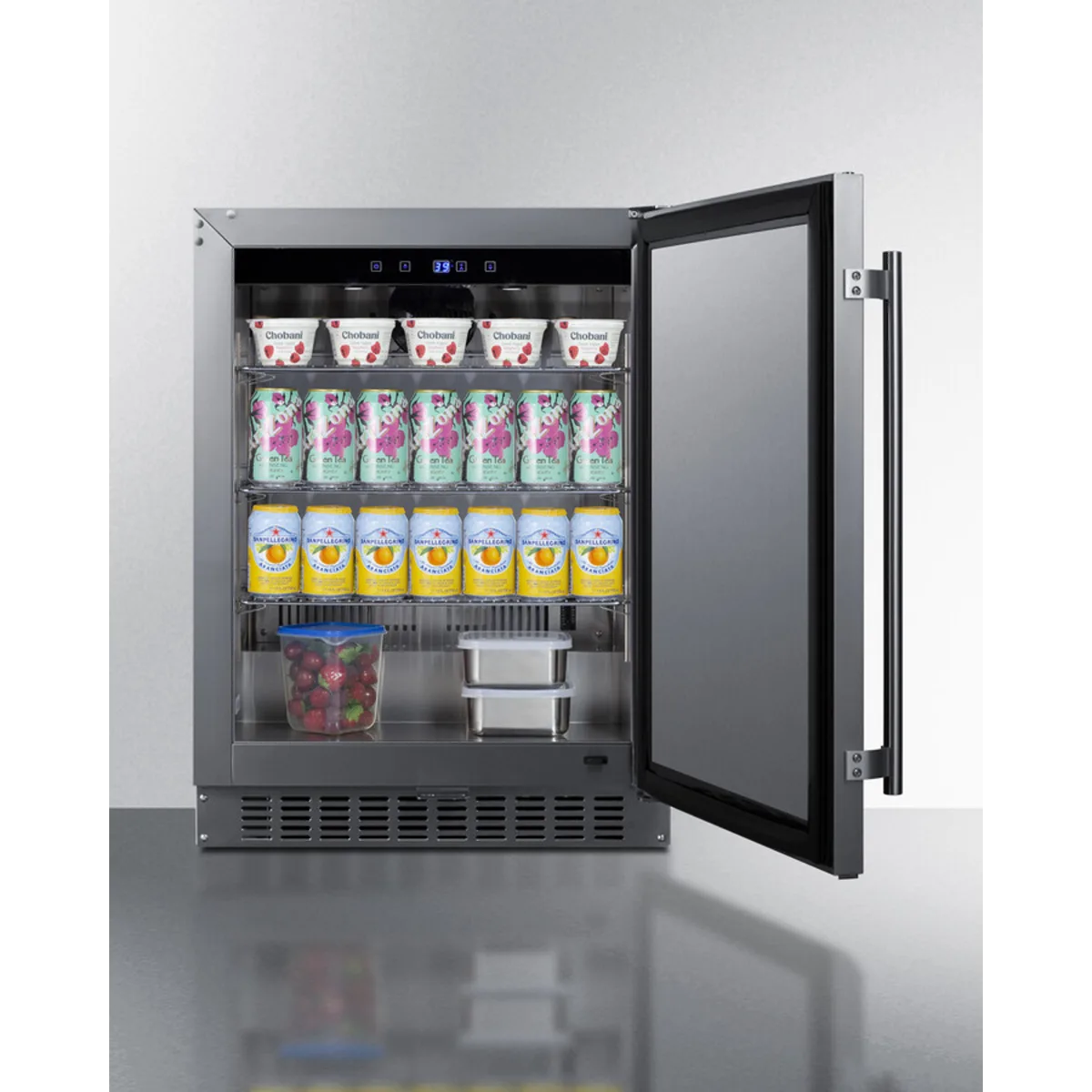 Summit - 18" deep 24" wide undercounter ADA height outdoor refrigerator - SPR618OSADA Summit - 18" deep 24" wide undercounter ADA height outdoor refrigerator - SPR618OSADA