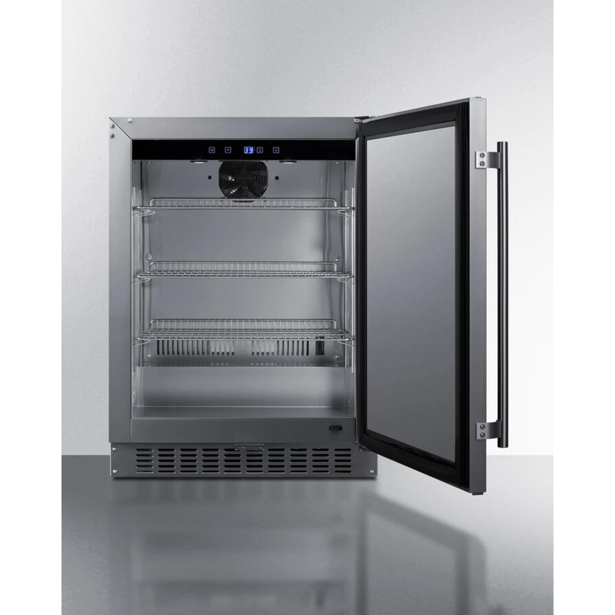 Summit - 18" deep 24" wide undercounter ADA height outdoor refrigerator - SPR618OSADA Summit - 18" deep 24" wide undercounter ADA height outdoor refrigerator - SPR618OSADA