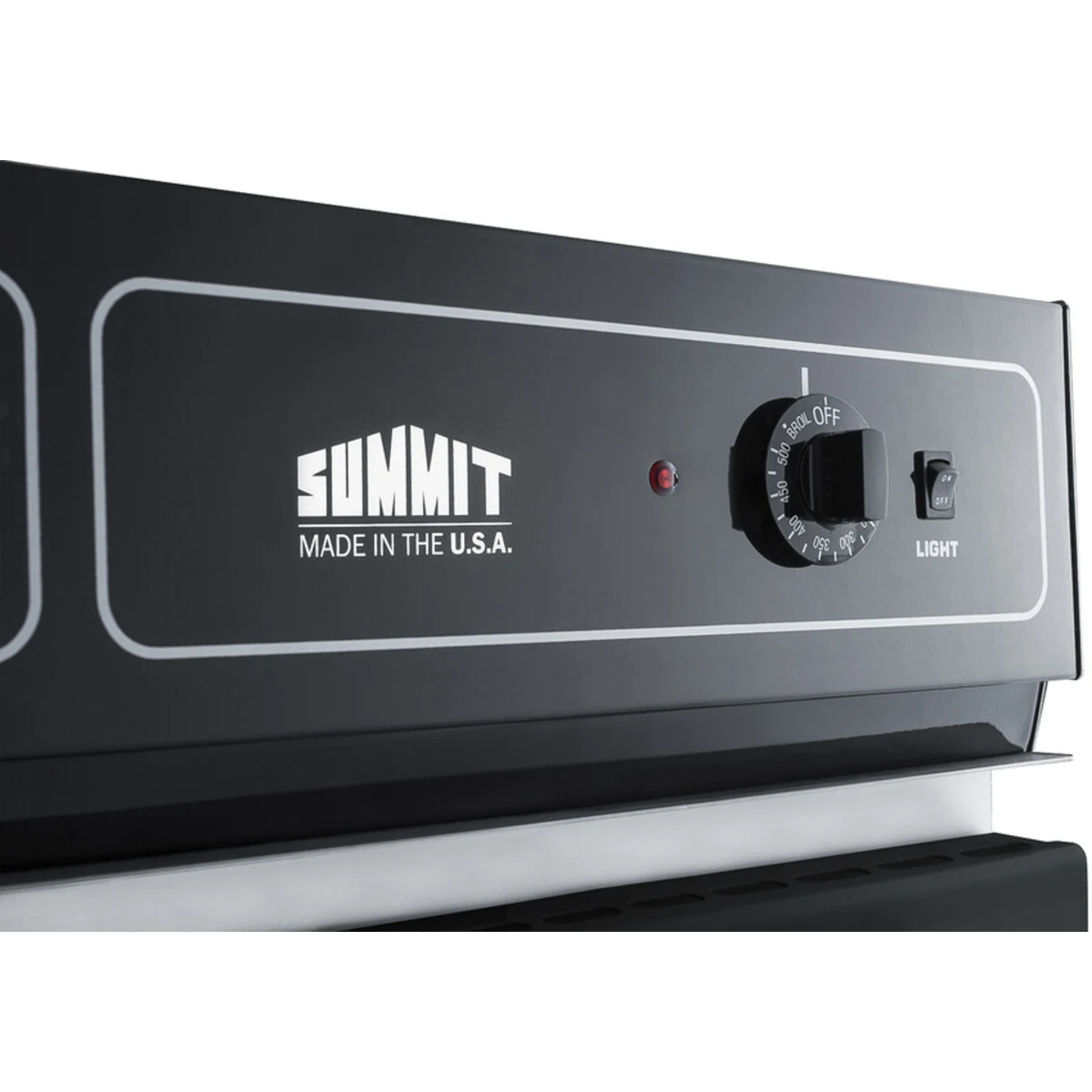 Summit - Black glass 115V electric wall oven with digital clock/timer and oven window - TEM715DK Summit - Black glass 115V electric wall oven with digital clock/timer and oven window - TEM715DK