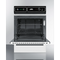 Summit - White 115V electric wall oven with digital clock/timer and oven window - WEM715KW