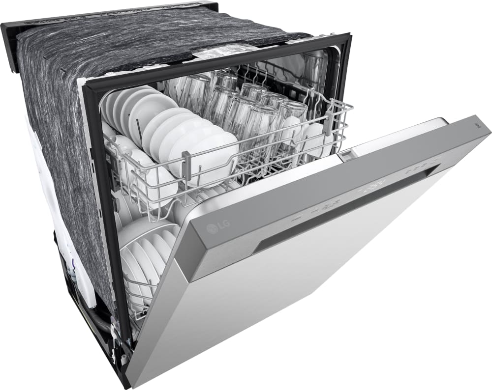 LG - 24" Front Control Dishwasher, 52 dBA, AutoLeak Protection, Dynamic Dry - LDFC2423V LG - 24" Front Control Dishwasher, 52 dBA, AutoLeak Protection, Dynamic Dry - LDFC2423V