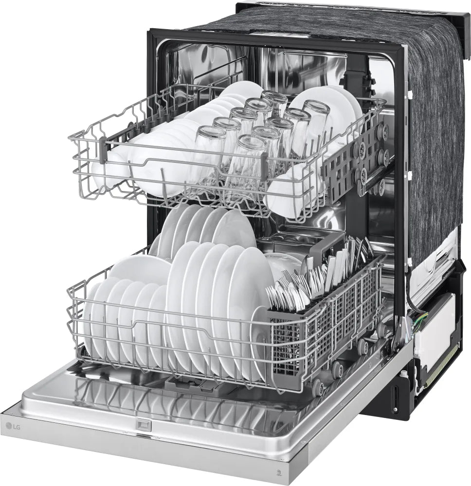 LG - 24" Front Control Dishwasher, 52 dBA, AutoLeak Protection, Dynamic Dry - LDFC2423V LG - 24" Front Control Dishwasher, 52 dBA, AutoLeak Protection, Dynamic Dry - LDFC2423V