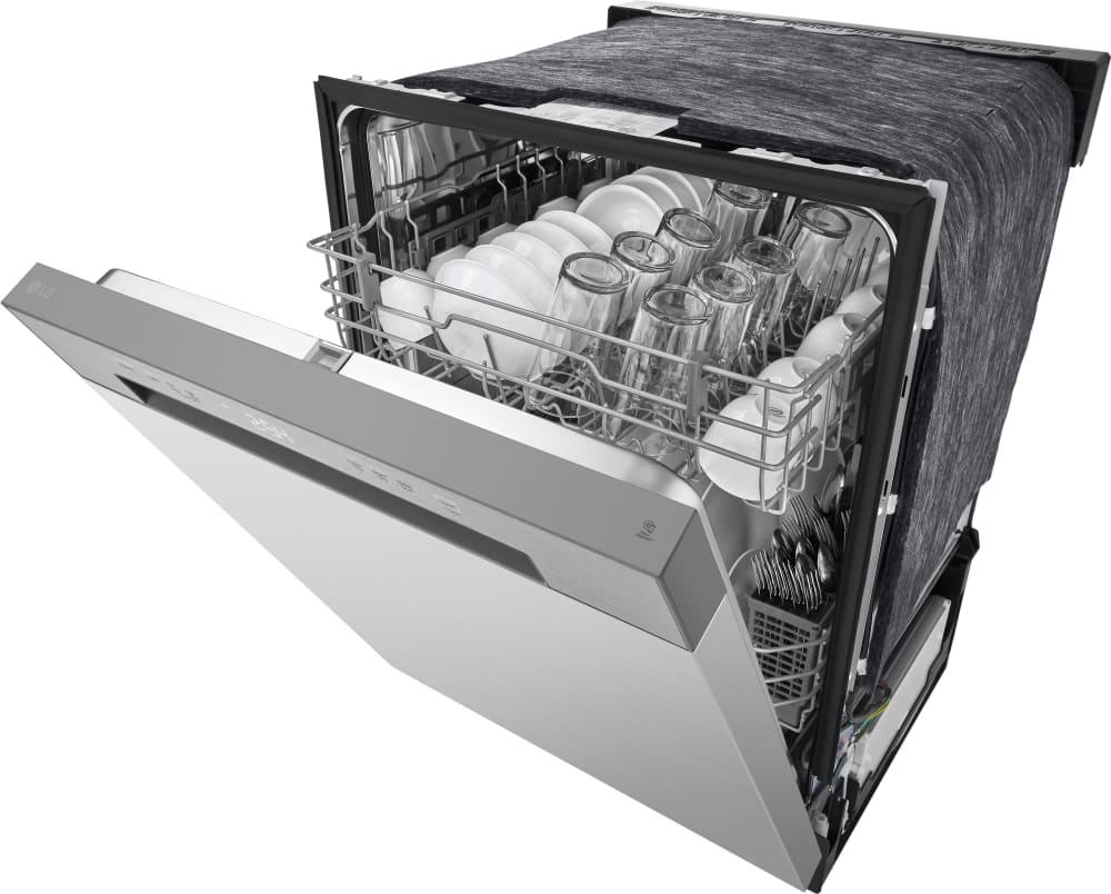 LG - 24" Front Control Dishwasher, 52 dBA, AutoLeak Protection, Dynamic Dry - LDFC2423V LG - 24" Front Control Dishwasher, 52 dBA, AutoLeak Protection, Dynamic Dry - LDFC2423V