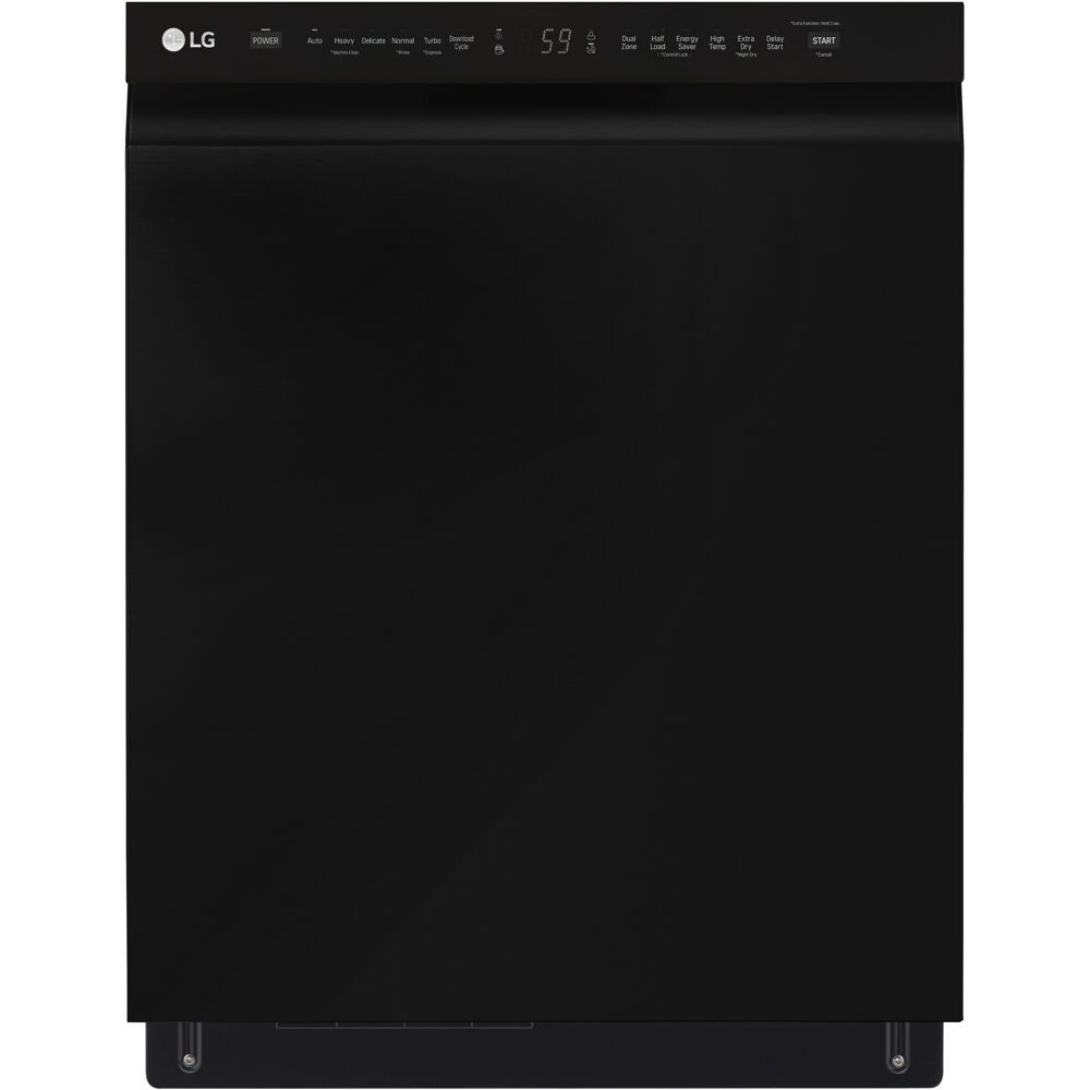 LG - 24" Front Control Dishwasher, 48 dBA, QuadWash, EasyRack Plus, 3rd Rack - LDFN4542B LG - 24" Front Control Dishwasher, 48 dBA, QuadWash, EasyRack Plus, 3rd Rack - LDFN4542B