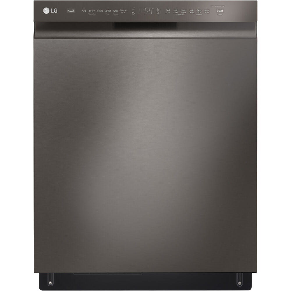 LG - 24" Front Control Dishwasher, 48 dBA, QuadWash, EasyRack Plus, 3rd Rack - LDFN4542D LG - 24" Front Control Dishwasher, 48 dBA, QuadWash, EasyRack Plus, 3rd Rack - LDFN4542D