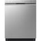 LG - 24" Front Control Dishwasher, 48 dBA, QuadWash, EasyRack Plus, 3rd Rack - LDFN4542S