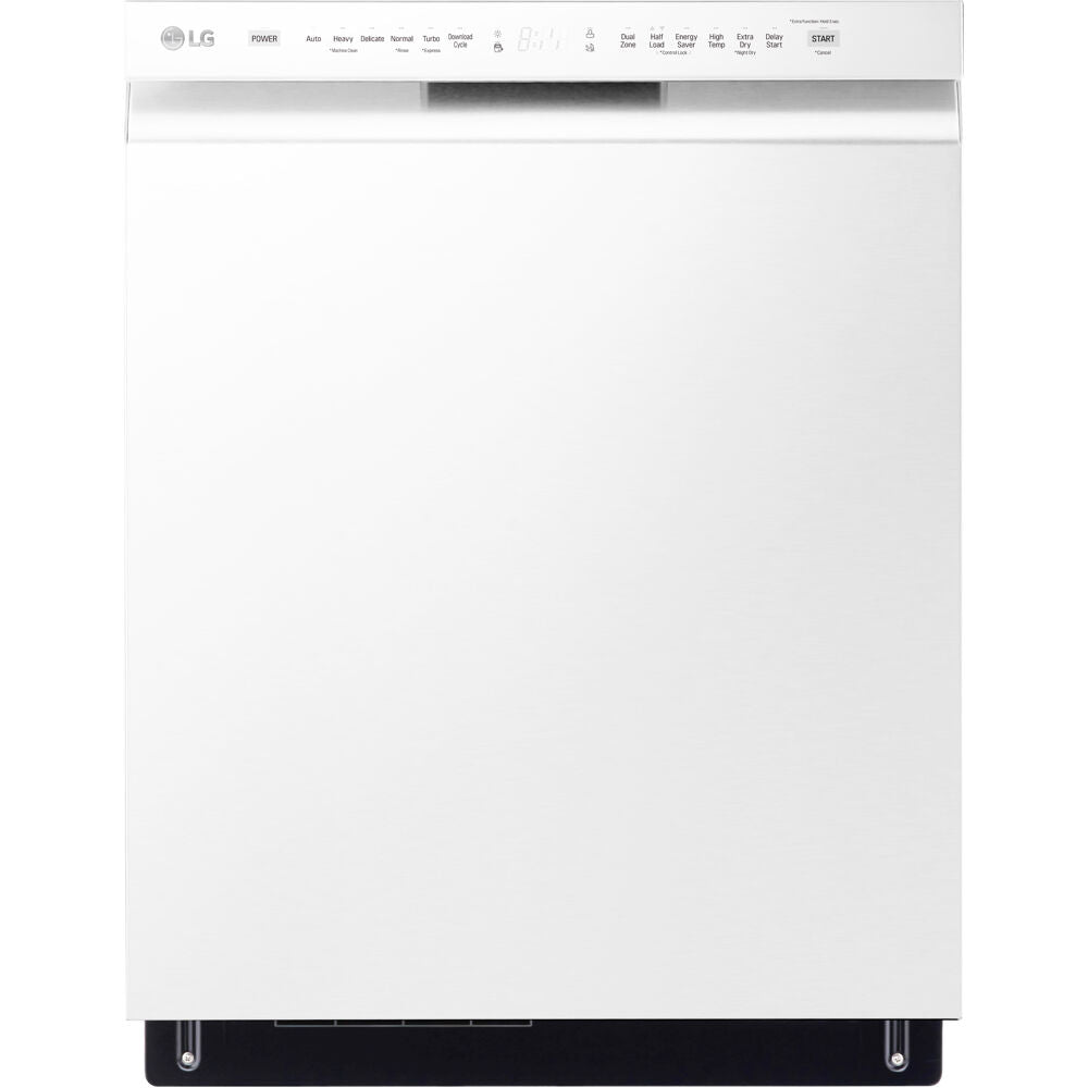 LG - 24" Front Control Dishwasher, 48 dBA, QuadWash, EasyRack Plus, 3rd Rack - LDFN4542W LG - 24" Front Control Dishwasher, 48 dBA, QuadWash, EasyRack Plus, 3rd Rack - LDFN4542W