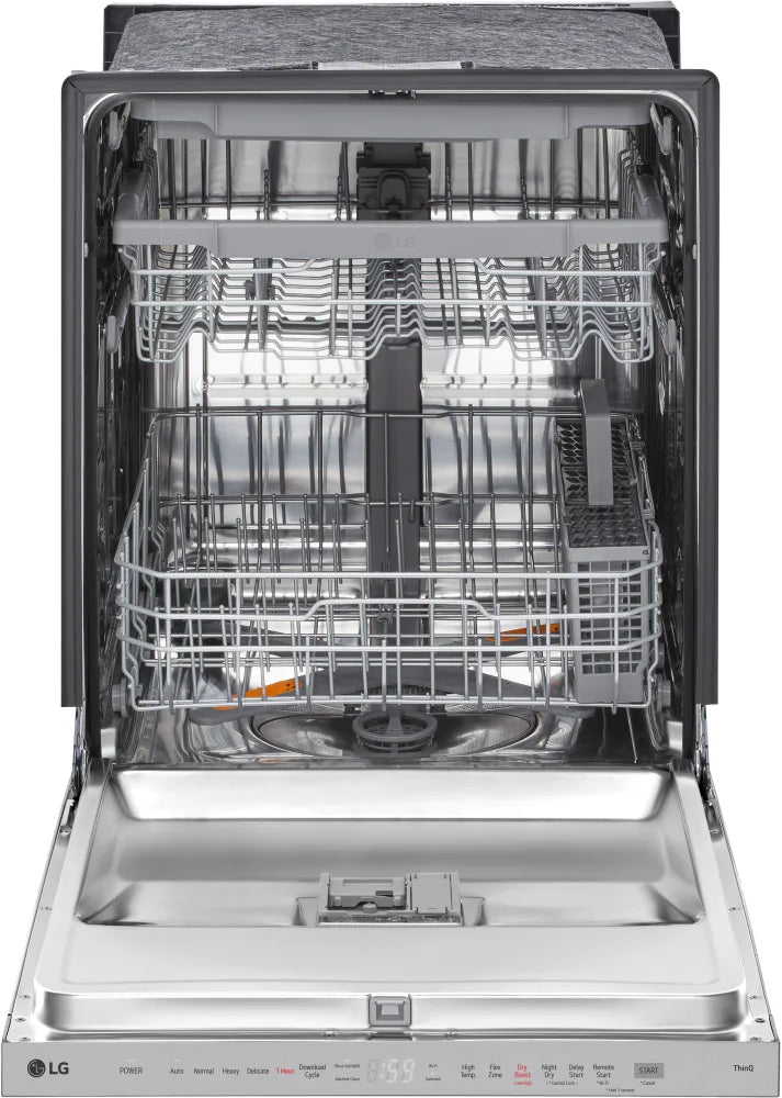 LG - 24" Top Control Dishwasher, 46dB, Hidden Count Down Timer, Dynamic Dry - LDPH5554S LG - 24" Top Control Dishwasher, 46dB, Hidden Count Down Timer, Dynamic Dry - LDPH5554S