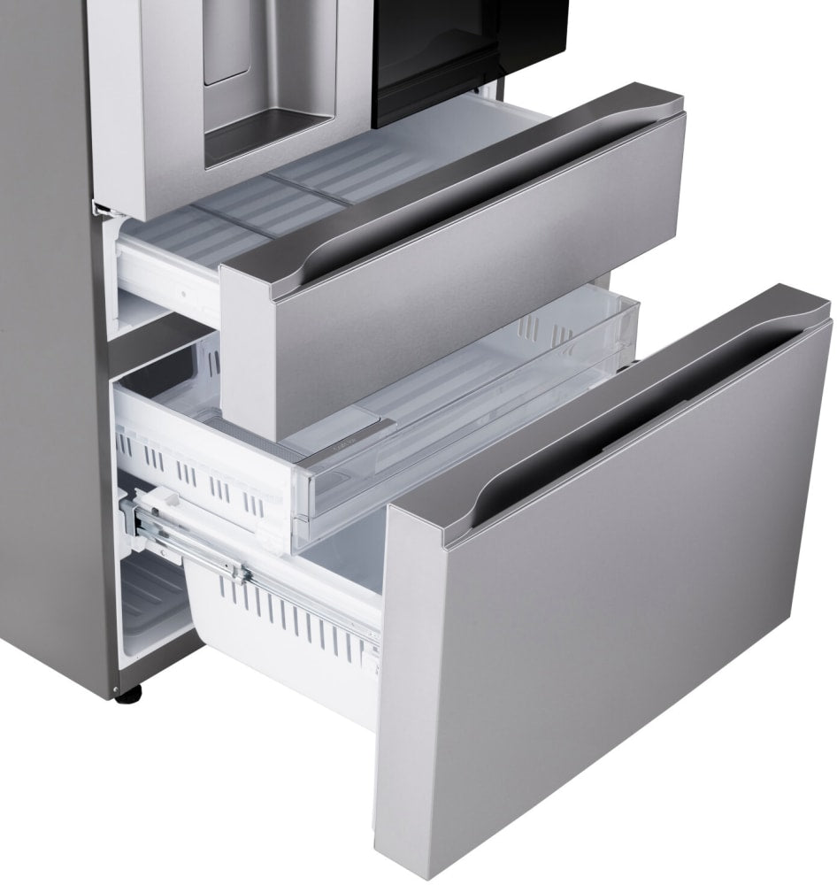 LG- 29 CF 4-Door Standard Depth Max InstaView DID French Door, Dual Ice - Stainless LG- 29 CF 4-Door Standard Depth Max InstaView DID French Door, Dual Ice - Stainless