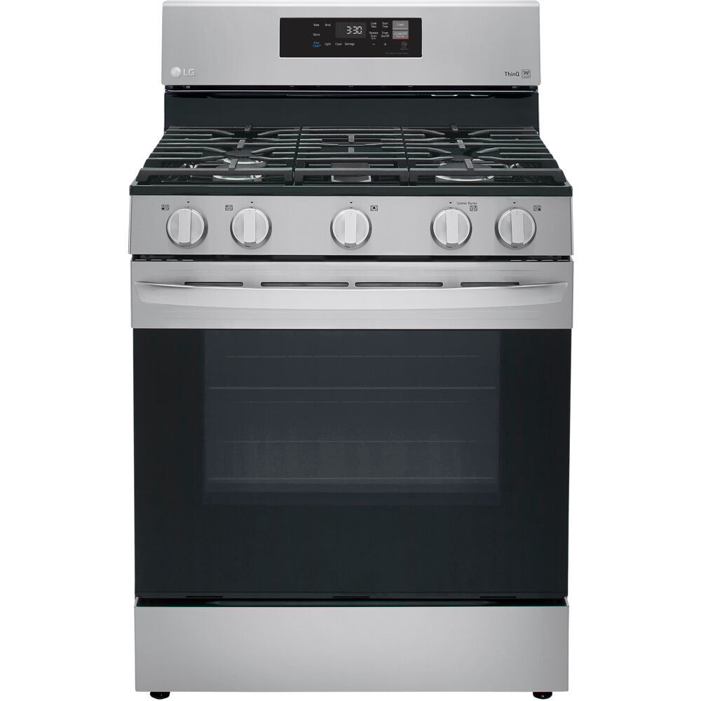 LG - 5.8 CF / 30" Gas Range, ThinQ - LRGL5821S LG - 5.8 CF / 30" Gas Range, ThinQ - LRGL5821S