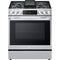 LG - 6.3 CF Dual Fuel Slide-In Range, ProBake Convection InstaView, Air Fry - LSDL6336F