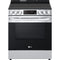 LG - 6.3 CF Electric Single Oven Slide-In Range, Air Fry, ThinQ, Self Clean - LSEL6333F