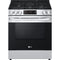 LG - 5.8 CF Gas Single Oven Slide-In Range, EasyClean Plus Self Clean, ThinQ - LSGL5831F