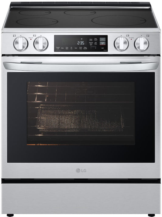 LG - 6.3 CF / 30" Smart Induction Slide-In Range with ProBake Convection - Induction Slide-in - LSIL6334FE